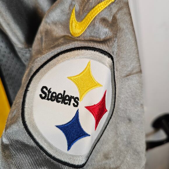 Nike On Field Pittsburgh Steelers Antonio Brown 84 NFL Jersey Sz 48 Stitchd RARE - Picture 4 of 7